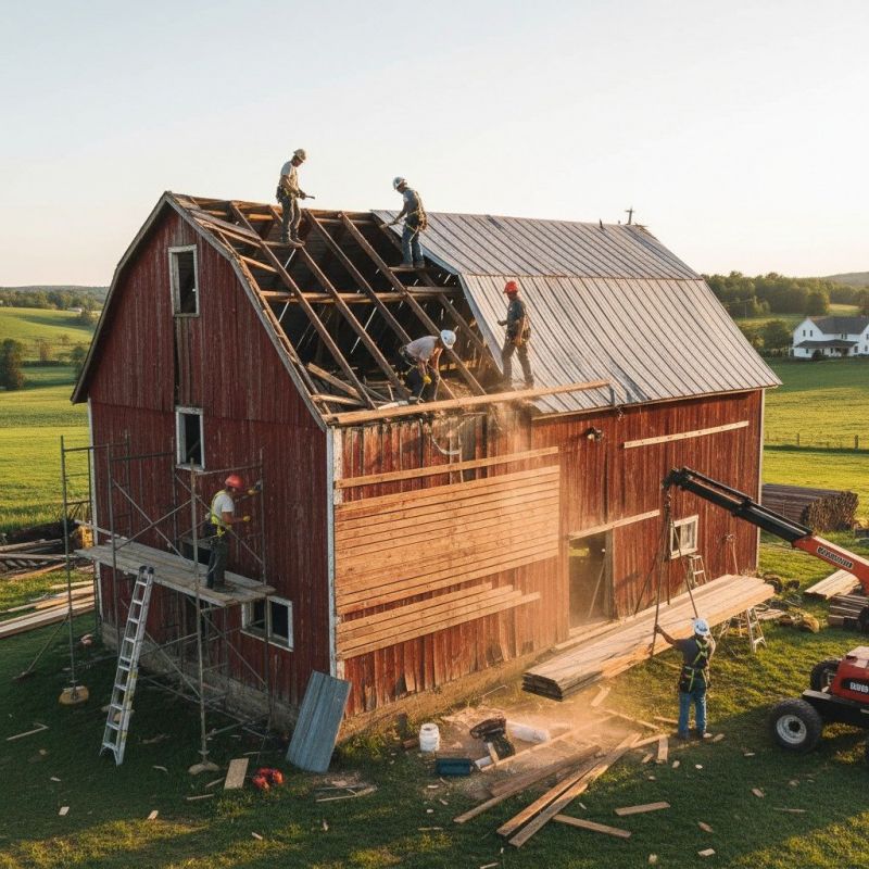 Barn Siding Repair in Wilmington, NC