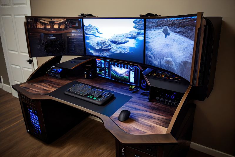 Built In Desk Installation in Fairfax, VA