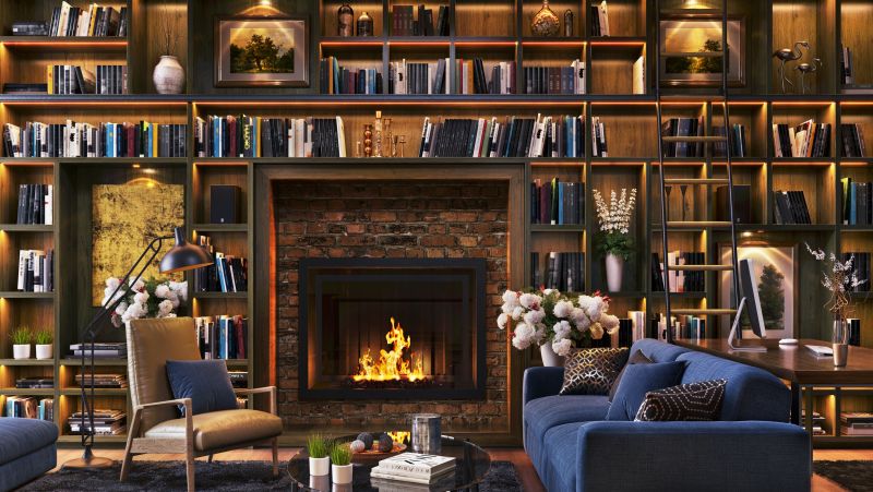 Fireplace Cabinet Installation in Annapolis, MD