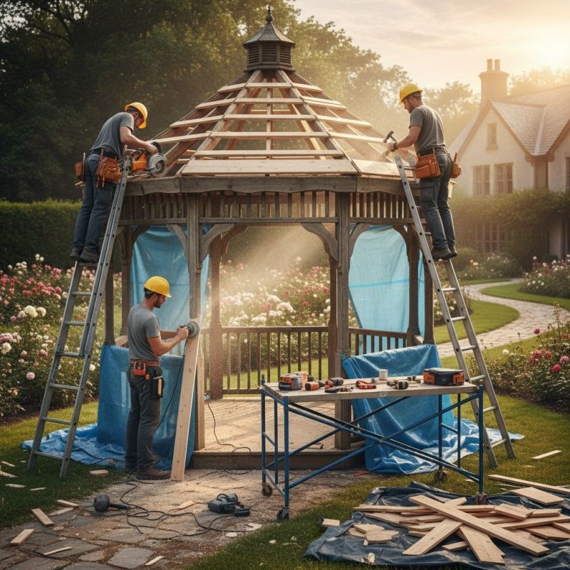 Gazebo Repair in Conroe, TX