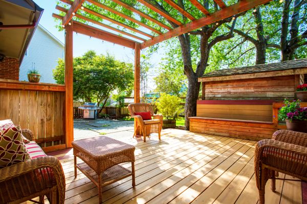 Deck Arbor Installation